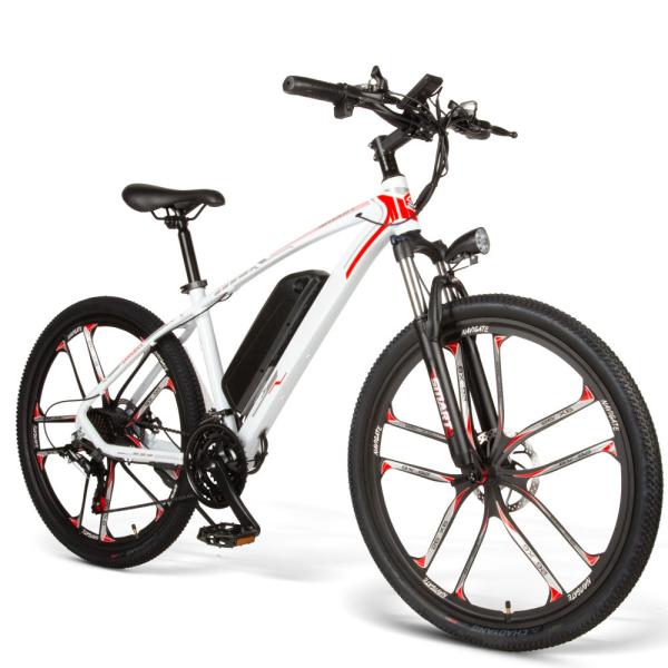 20mph Electric Pedal Assist Mountain Bike , ODM Throttle Electric Mountain Bike
