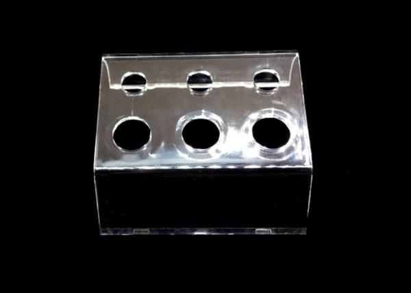 Transparent Acrylic Ink Cup Holder Permanent Makeup 6 Cups For Tattooing