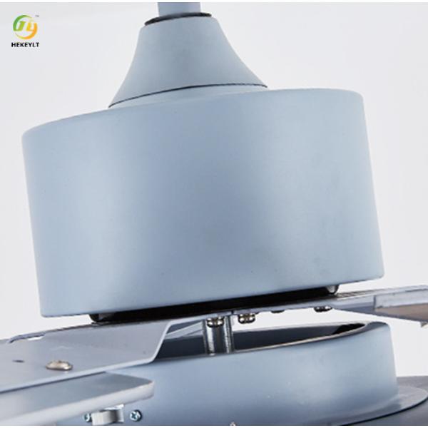 52-дюймовый светодиодный крытый потолочный вентилятор Nordic Macaron Современная гостиная столовая свет