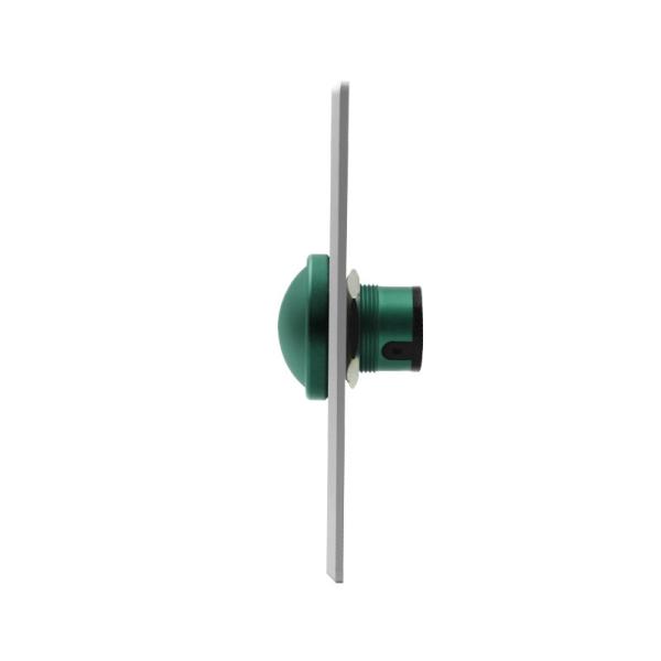 Mushroom Push Button with Metal Plate and Square ANSI Size