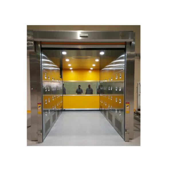 Большой ливень воздуха двери шторки чистой комнаты космоса для груза/грузоподъемников