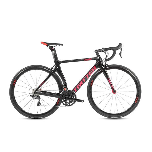 SHIMANO SORA R3000 Full Carbon Fiber Bike , Twitter Thunder Road Bike 8.6KG