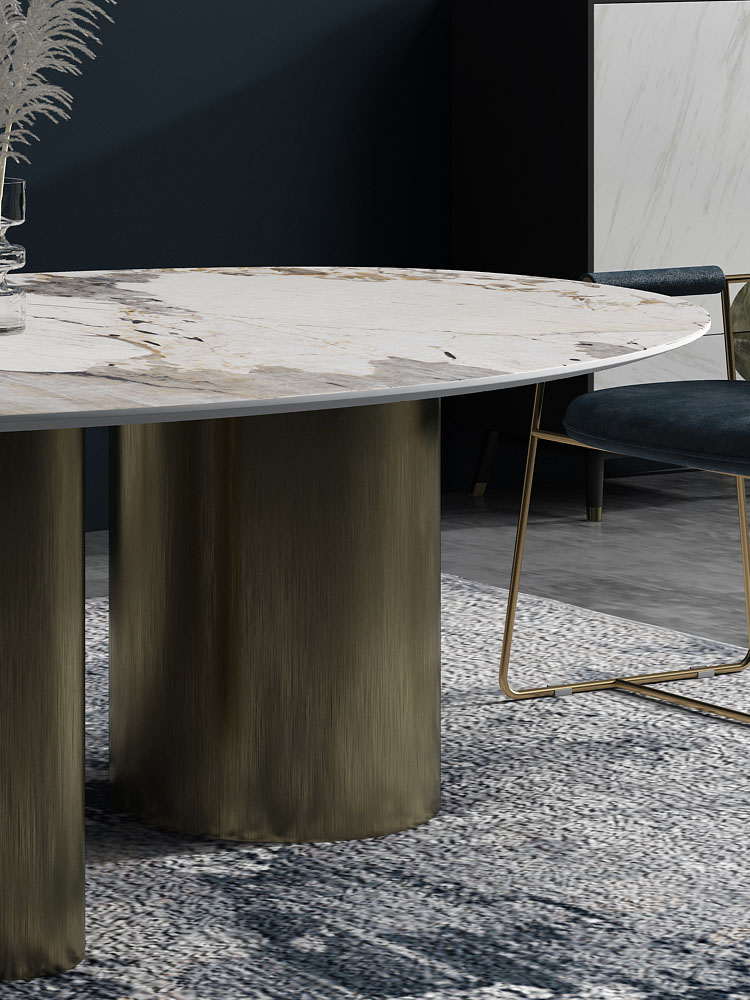 Dia 80cm цветовая палитра мебели спекла каменные Countertops царапает доказательство