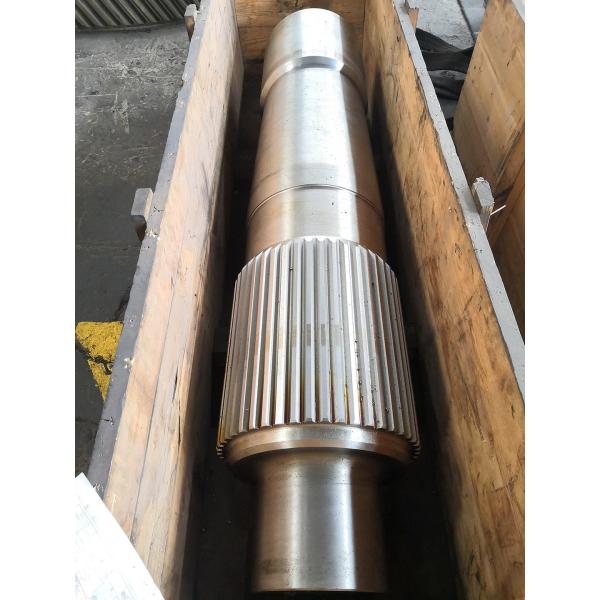 Spline Gear Shaft Precision Component with Cylindrical TypeFor Transmission Custom Made