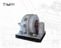 Moteur synchrone à courant alternatif d'alimentation en courant alternatif d'une puissance comprise entre 400 et 15000 kW
