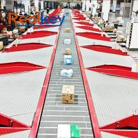 Express Delivery Industry Conveyor Sortation Systems Mail And Parcel Sorter 8000p/H