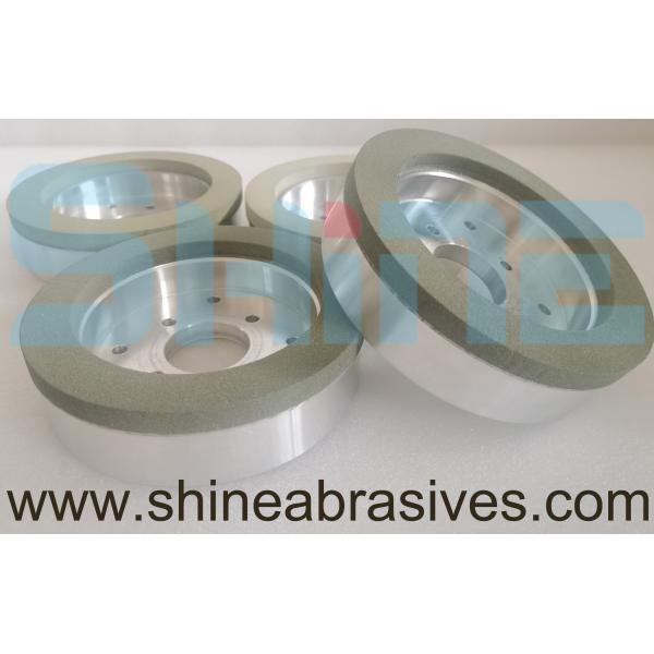 Блестящие абразивы Стеклянные облигации Бриллиантовое шлифовальное колесо 6 дюймовая цилиндрическая форма