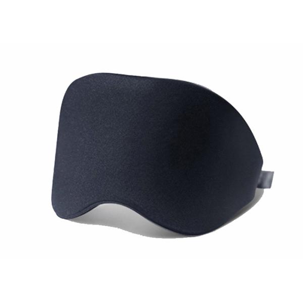 service pliable en soie d'OEM de masque d'oeil de sommeil du satin 3D de 25*10cm