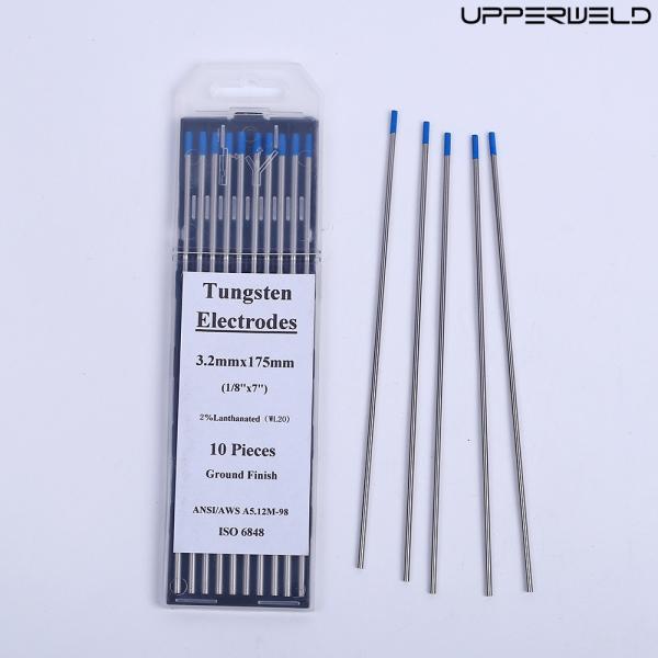 DC/AC Operating Current WL20 2.4mm*175mm Blue Tungsten Electrodes for TIG Welding