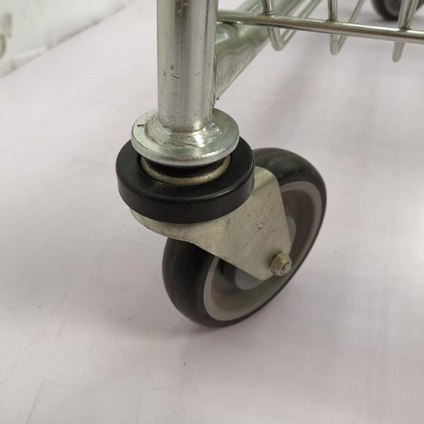 Вагонетки покупок провода бакалеи большой емкости 210L покрытие порошка цинка стиля цепной американское