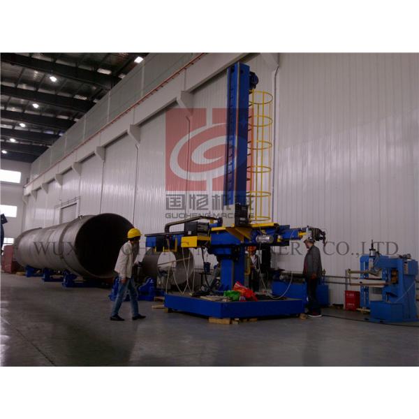 MIG Welding Column And Boom Welding Manipulator 0.36rpm Motorized