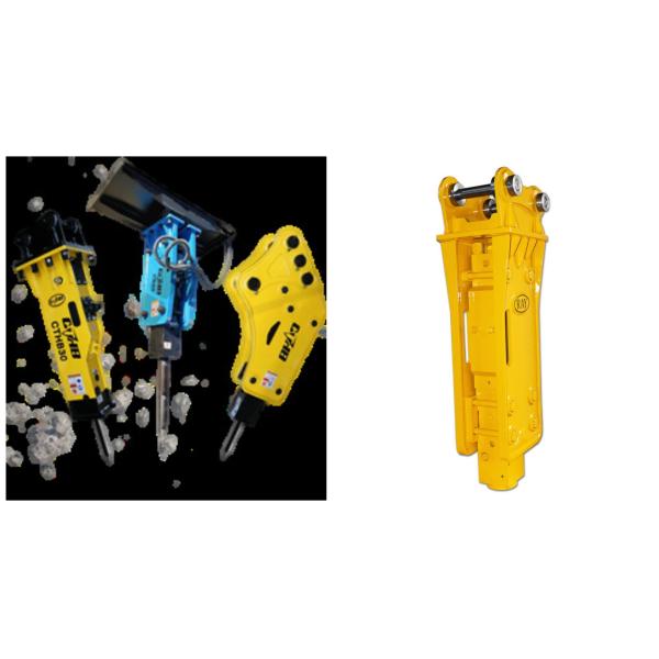 PC200 20 tonnes Excavateur pièces jointes fractionneur de marteaux hydraulique démolition marteaux de roche