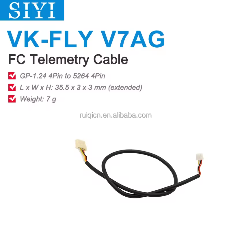 Wholesale Price SIYI Flight Controller Telemetry Cable For Pixhawk BOYING JIYI VK CUAV Holybro Controllers