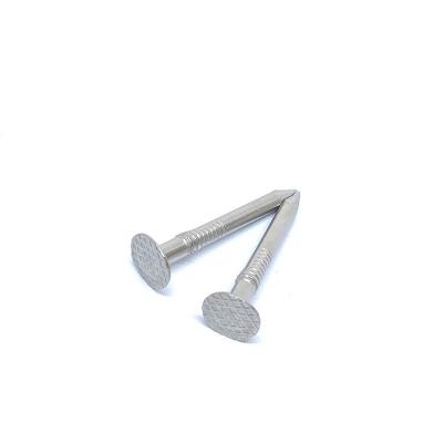SUS304 Stainless Steel Flat Head Nails Plain Smooth Nails For Wood