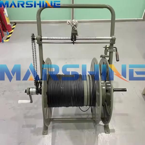 LZP-10 Tactical All Metal Automatic Wiring Fiber Optic Cable Reel