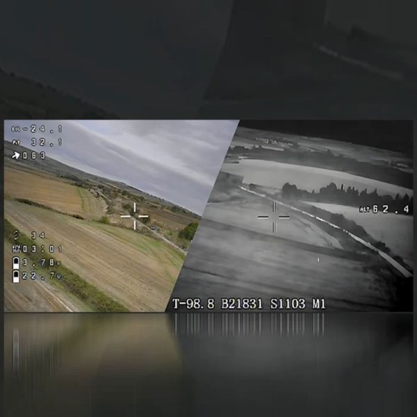15 inch FPV drone with long range capability and 647mm wheelbase for stable agile flight