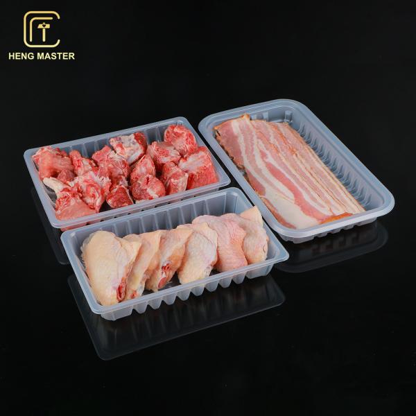Hengmaster Disposable Pp Plastic Food Tray Meat Packaging For Supermarket
