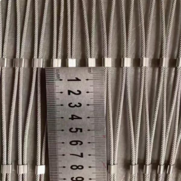 4.5mm Galvanized 316L Stainless Steel Helideck Safety Netting