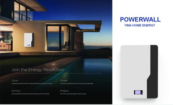 Tesla 51.2v 48v 100ah Household Energy Storage Battery 5kw 15kwh 20kwh Powerwall