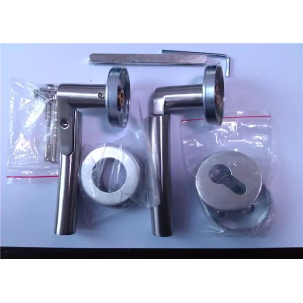 Casting Solid Stainless Steel Door Handles Metal Door Security Door Handle