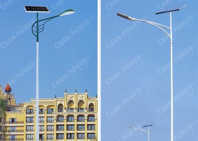 6 - 10m Pole Length Outside Solar Lights LiFePO4 Battery Long Pole Distance
