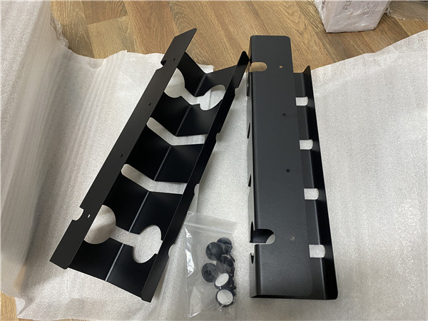 Домашний офис Столовой кабельный держатель 43 x 10 x 10 см с силовым покрытием из углеродистой стали