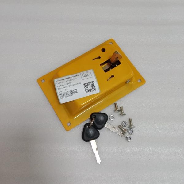 Conjunto de trava de porta de peças de escavadeira YN51C01028P1 YT02C01232F1 para E215B