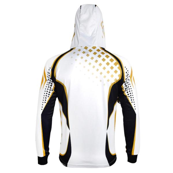 Streetwear Custom Fishing Tournament Jerseys Breathable Knit Windproof