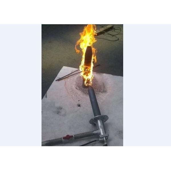 Прочные тугоплавкие сопла горелки СиСиК трубки кремниевого карбида пламени для мебели печи