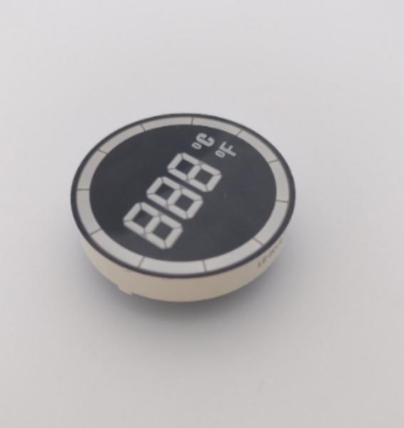 Controlador de pantalla de temperatura LED de 7 segmentos de ánodo común redondo, Uso: Interior, Exterior, Semi-exterior