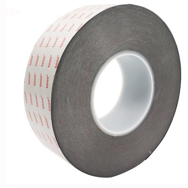 TESA 68787 Black PET Double Sided Adhesive Tape for Electronics, Automotive & Industrial Assembly