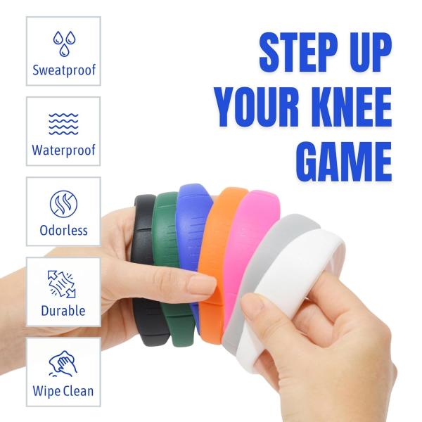 Patellar Tendon Support Strap, Patella Stabilizer Pain Make Knee Band Pain Relief Comfortable Silicone Knee Brace Pads For Running Jumpers Sports Football Volleyball Basketball Men Women