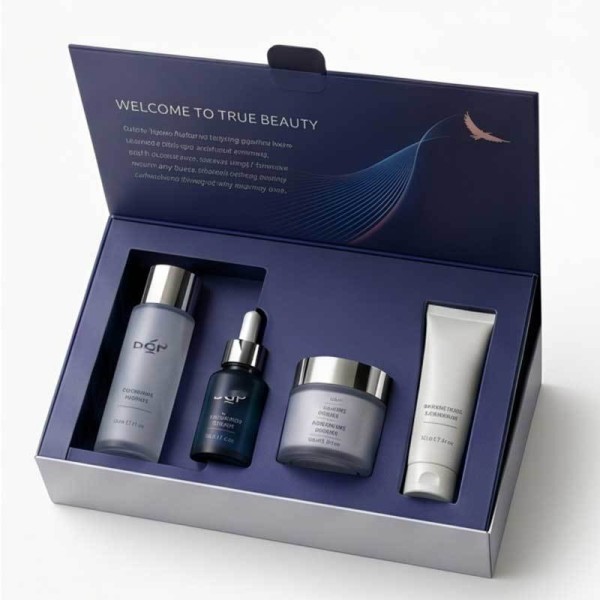Custom Double Sided Corrugated Cosmetic Box with OEM & ODM Service and Premium Material