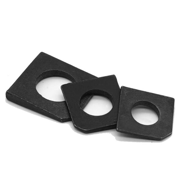 Метрические шайбы GB853 конусности черной окиси углерода стальные квадратные для раздела слота