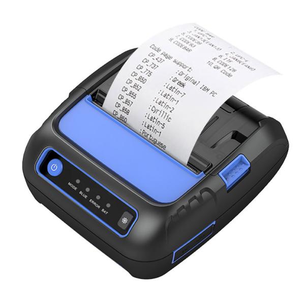 etiqueta de envio térmica industrial da impressora 203dpi 4x6 do código de barras de transferência 90mm/s
