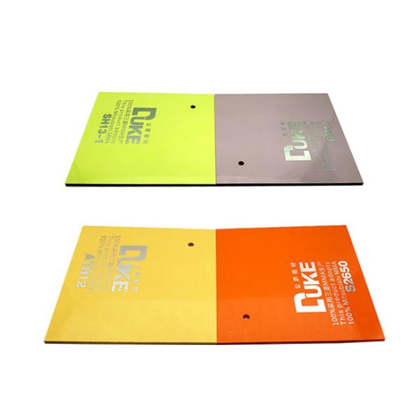 Advertising Sign 5mm Opal Sanitary Acrylic Sheets 1220*2440mm