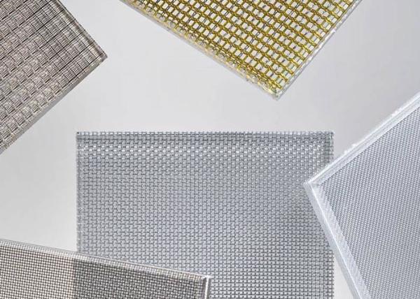 Vidrio laminado con tela de 6 mm de espesor para decoración arquitectónica
