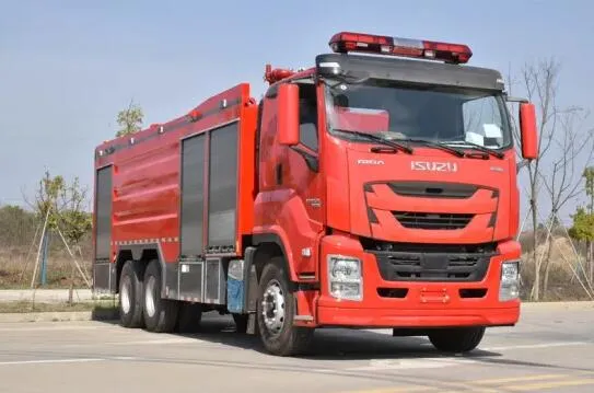 Japanese Brand Giga Euro 4 Euro 5 12000L--15000L Fire Fighting Truck