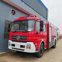 Dongfeng Water Tank Foam Fire Sprinkler Rescue Fighting Engine Truck