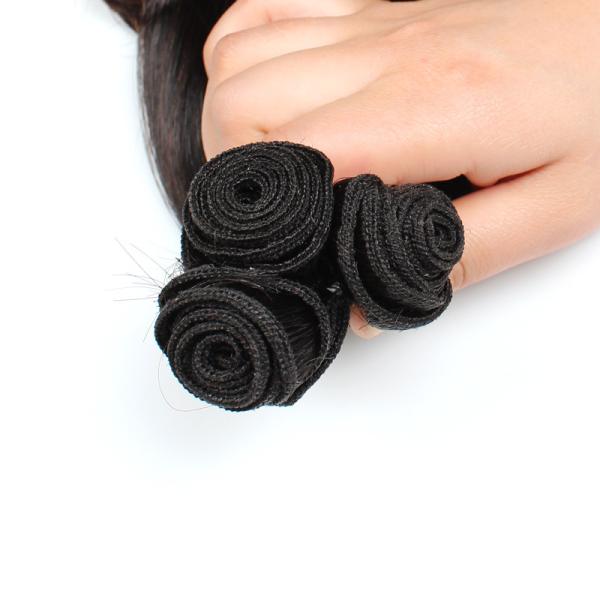 Natural Color Virgin Hair 7 A Grade Virgin Cuticle Indian Remy Hair Extension