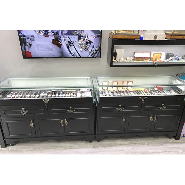 Розничные витрины ювелирного магазина витринных шкафов ювелирных изделий с стилем Европы светов