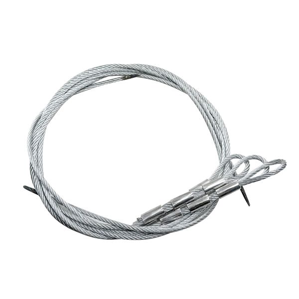 Stainless Steel Wire Rope Ferrules Sling with Eyes Terminal for Construction Cold Heading Steel Bending AiSi Standard
