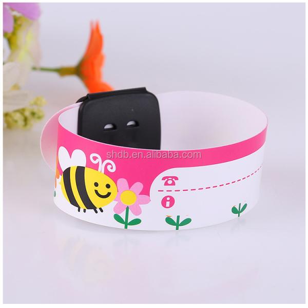 Custom Color Plating Writable Jewelry Type Bracelets for Kids Tracking Identification