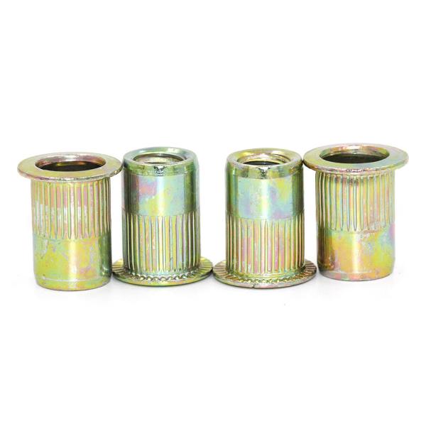 Noche de remache de cabeza plana de acero al carbono pulido personalizada con grado 12.9