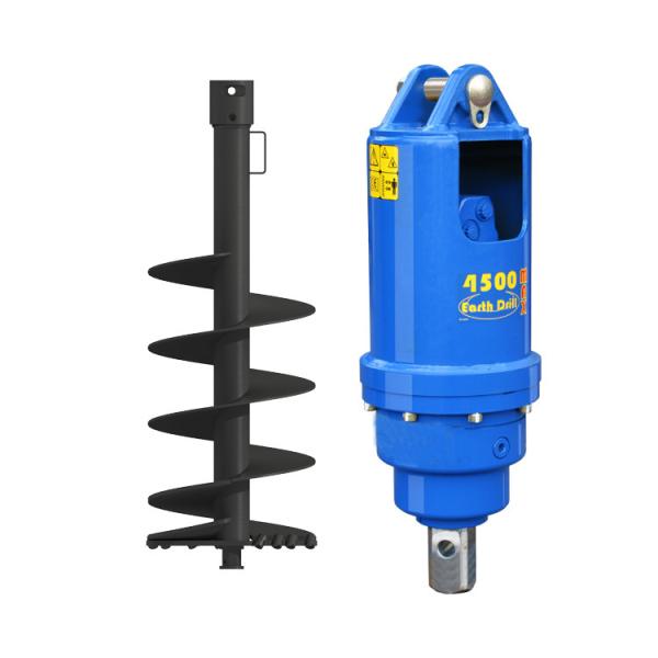 Precision Max Torque 5477 nm Hydraulic Earth Auger for Fast and Precise Drilling