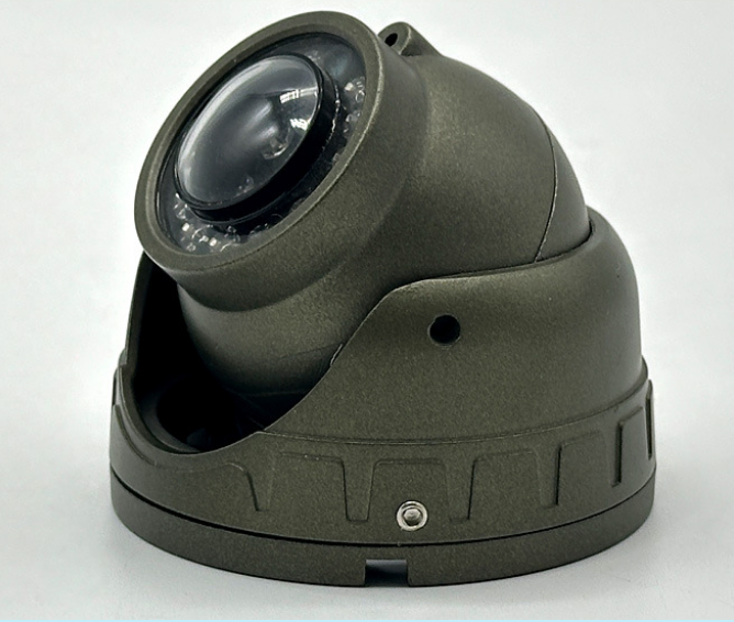 Metal Dome Vehicle Camera with 1080P AHD Starlight Sensor 140 Degrees Wide-Angle Lens and IP68 Waterproof Rating
