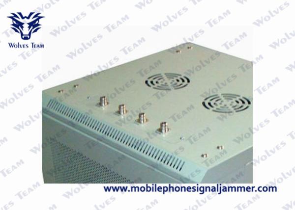 240W Rackmount Mobile Phone Blocking Device Large Jamming Range Up To 500m