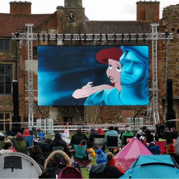 P3.91 Outdoor Rental LED Display with 1920Hz/3840Hz Refresh Rate 3.91mm Pixel Pitch and 500*500mm/500*1000mm Cabinet Size