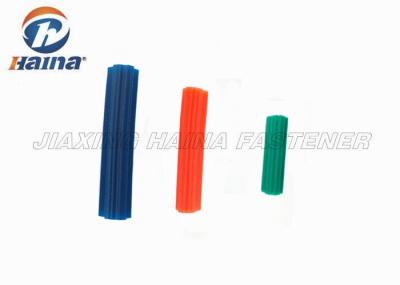 Orange / Blue / White 5/16x1 Concrete Plastic Nylon Wall Plugs Anchor Bolt