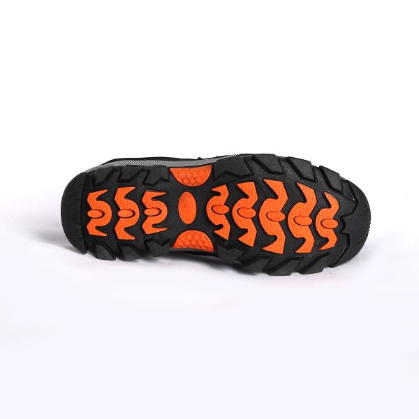 Fly Knit Steel Toe Противоскользящие амортизирующие защитные ботинки со средней подошвой кевлара